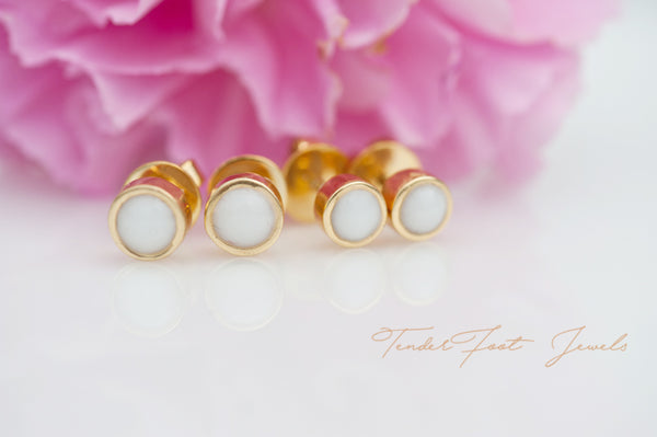 IMELDA AND LILY - MOTHER AND CHILD STUD EARRING