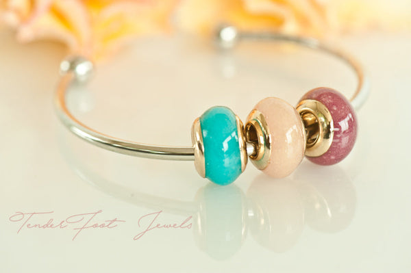 RAQUEL JOAN for LIEZEL - SLIM BEAD CHARM