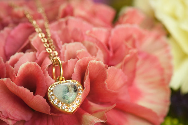 MACEY - HEART CHARM BEAD