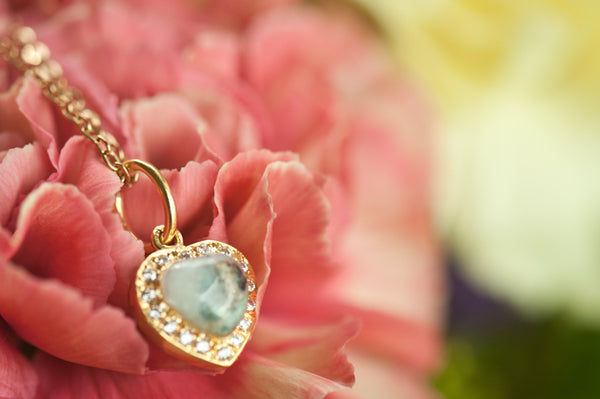 MACEY - HEART CHARM BEAD