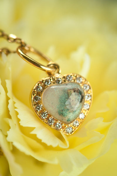 MACEY - HEART CHARM BEAD