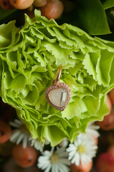 MACEY - HEART CHARM BEAD