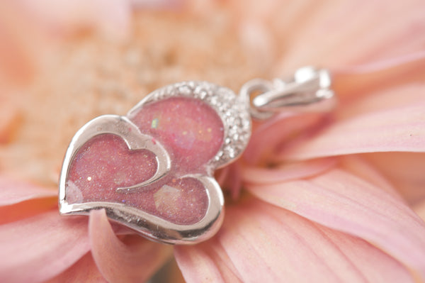 MAE ANNE - DOUBLE HEARTS PENDANT