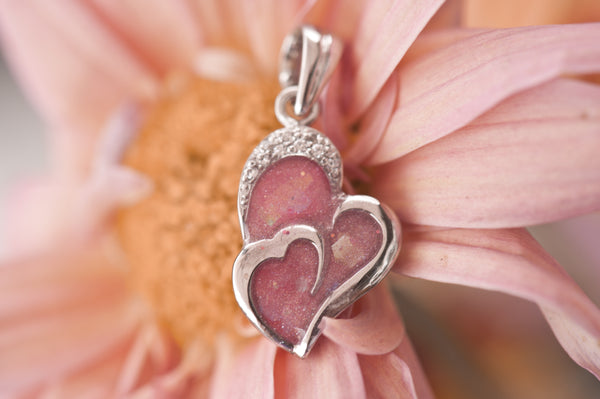 MAE ANNE - DOUBLE HEARTS PENDANT