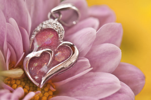 MAE ANNE - DOUBLE HEARTS PENDANT