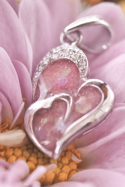 MAE ANNE - DOUBLE HEARTS PENDANT