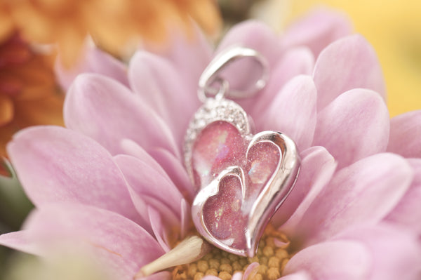 MAE ANNE - DOUBLE HEARTS PENDANT