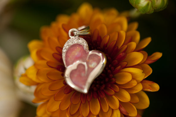 MAE ANNE - DOUBLE HEARTS PENDANT