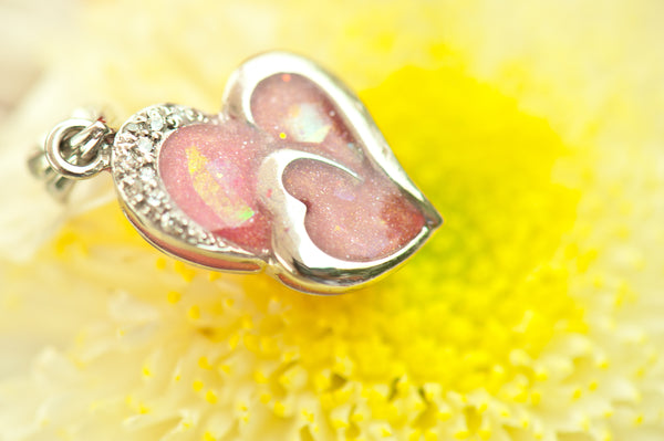 MAE ANNE - DOUBLE HEARTS PENDANT