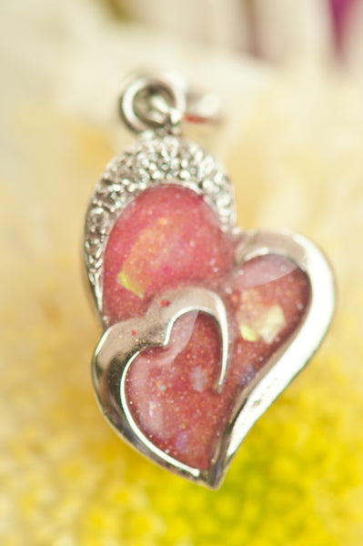 MAE ANNE - DOUBLE HEARTS PENDANT