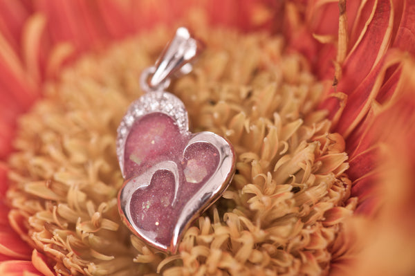 MAE ANNE - DOUBLE HEARTS PENDANT