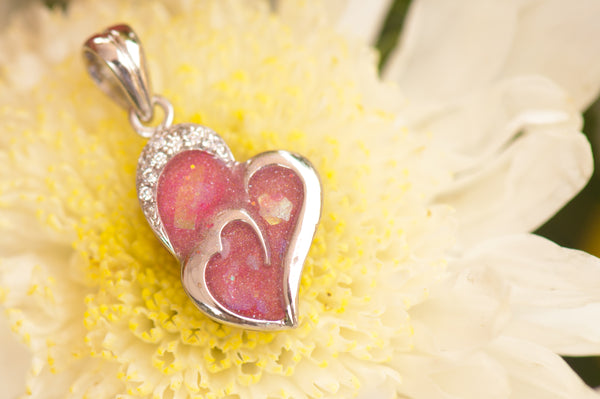 MAE ANNE - DOUBLE HEARTS PENDANT