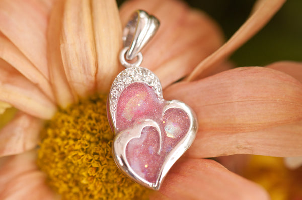 MAE ANNE - DOUBLE HEARTS PENDANT