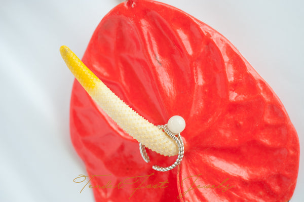 MAI - LOVE KNOT PEARL RING