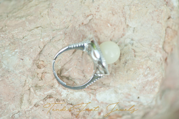 MARA - CORONATION PEARL RING