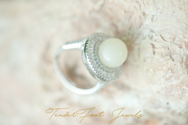 MARA - CORONATION PEARL RING