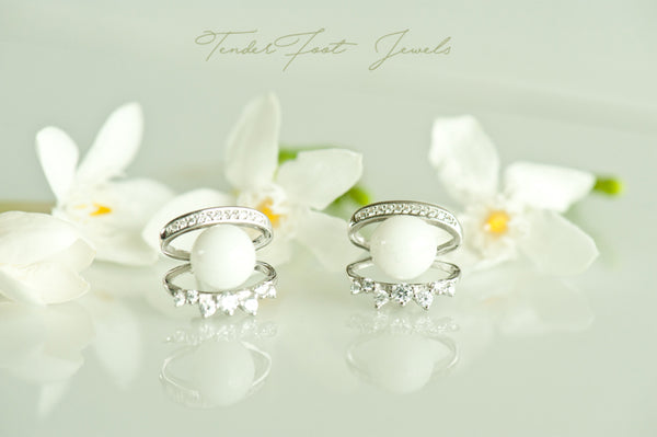 MICHELLE - PEARL EARRING