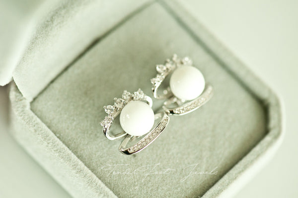 MICHELLE - PEARL EARRING