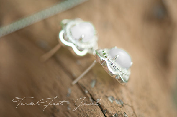 MYRNA - OVAL EARRING