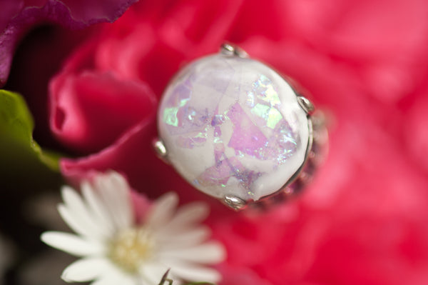 ODILIA - OVAL DOUBLE SIDED CHARM BEAD