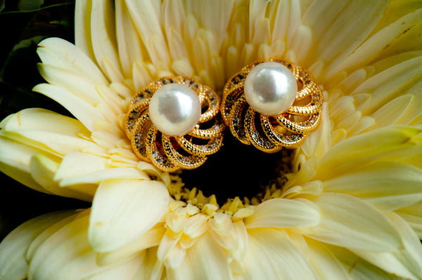 POLARIS - PEARL EARRINGS