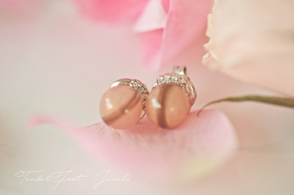 RIZALINA - STUD PEARL EARRING