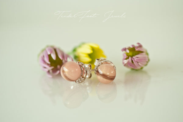 RIZALINA - STUD PEARL EARRING