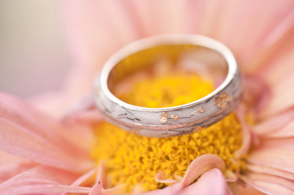 RON AND TESSA - COUPLE CHANNEL RING