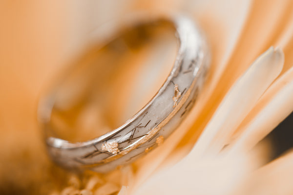 RON AND TESSA - COUPLE CHANNEL RING