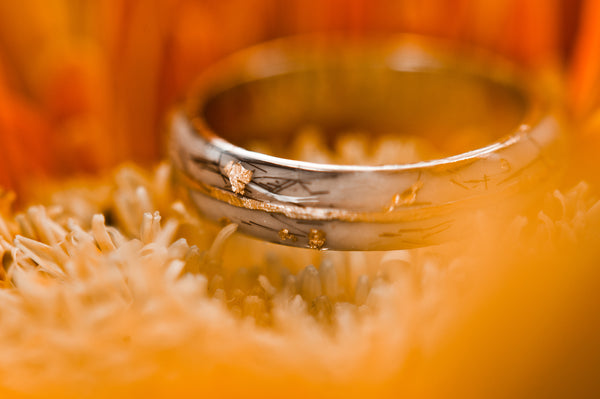 RON AND TESSA - COUPLE CHANNEL RING