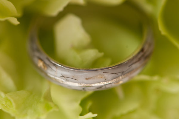 RON AND TESSA - COUPLE CHANNEL RING