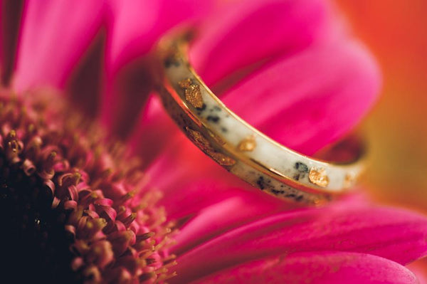 RON AND TESSA - COUPLE CHANNEL RING