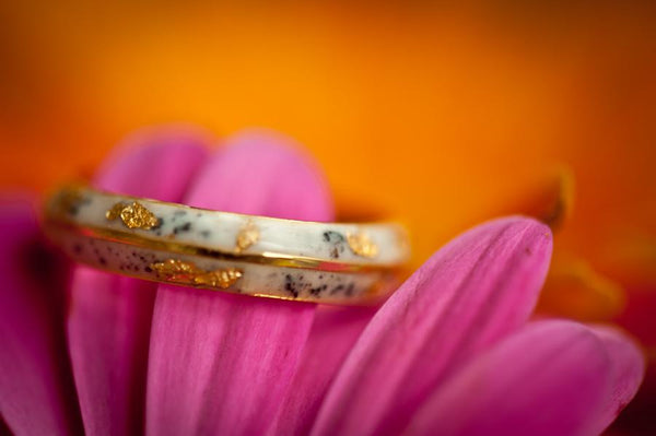 RON AND TESSA - COUPLE CHANNEL RING