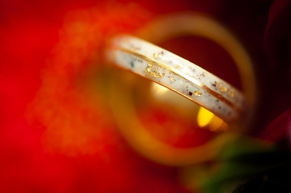 RON AND TESSA - COUPLE CHANNEL RING