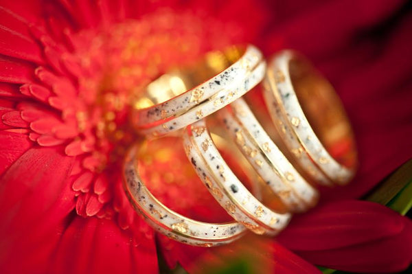 RON AND TESSA - COUPLE CHANNEL RING