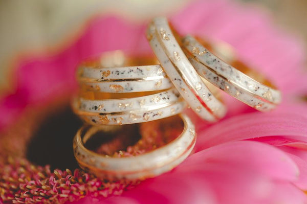 RON AND TESSA - COUPLE CHANNEL RING