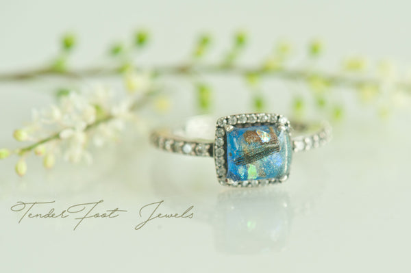 SAMANTHA - SQUARE CUT RING