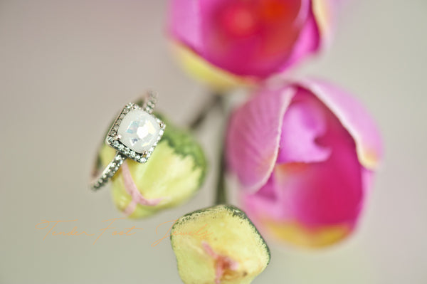 SAMANTHA - SQUARE CUT RING