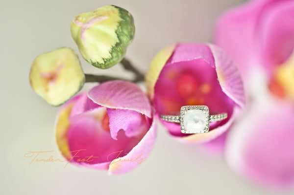 SAMANTHA - SQUARE CUT RING