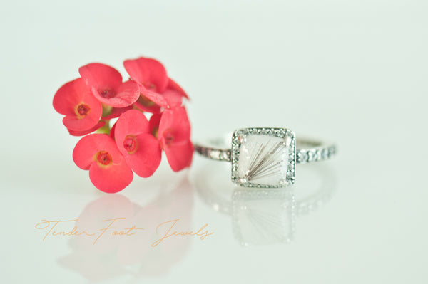 SAMANTHA - SQUARE CUT RING