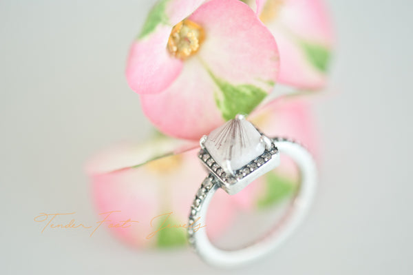 SAMANTHA - SQUARE CUT RING