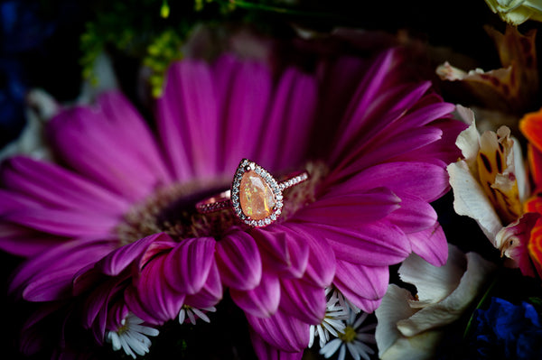 SOLEIL - TEAR DROP RING