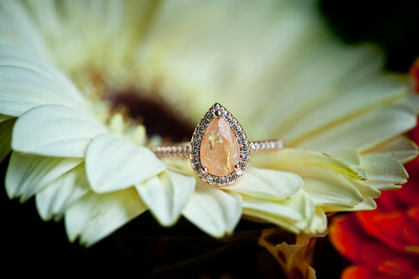 SOLEIL - TEAR DROP RING