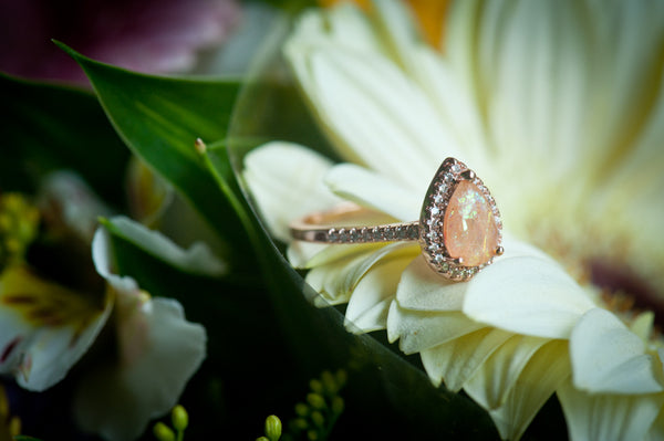 SOLEIL - TEAR DROP RING