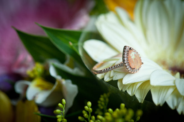 SOLEIL - TEAR DROP RING