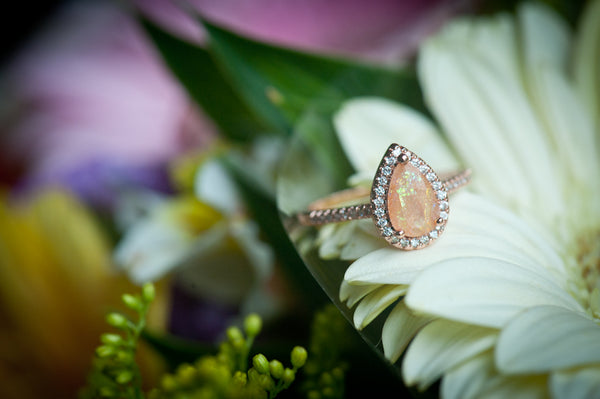 SOLEIL - TEAR DROP RING