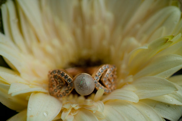 TYAS - DOUBLE HEART PEARL RING