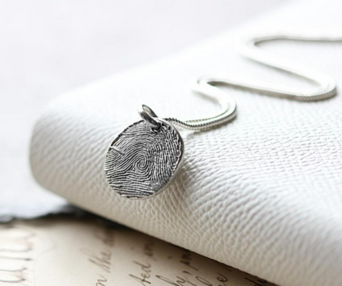 Cheston- Fingerprint Round Pendant