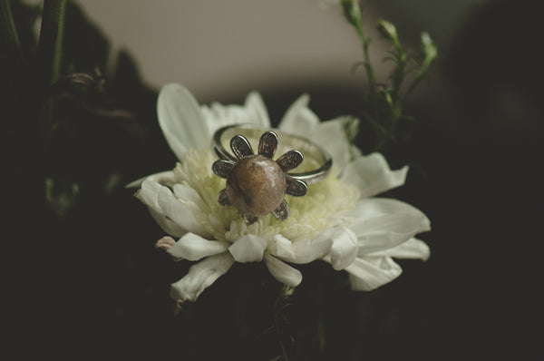 LYDIA - FLOWER PEARL RING
