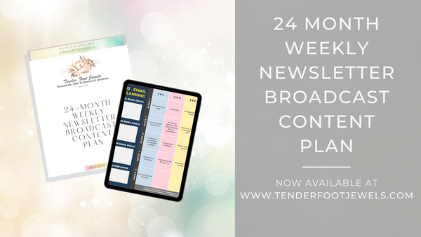 24 WEEK BROADCAST CONTENT PLAN